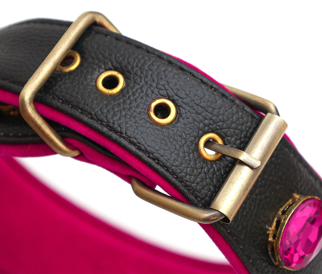 Pink Knight Collar From PawDrip
