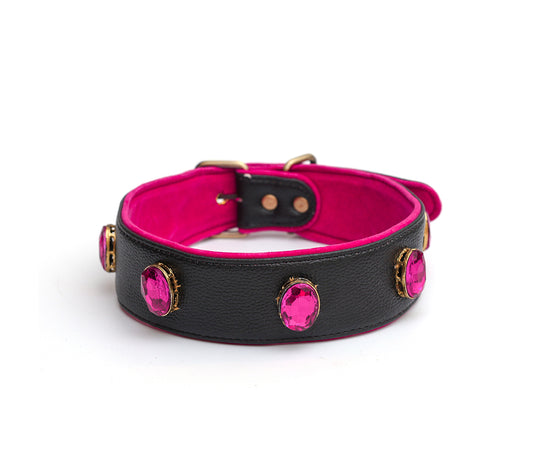 Pink Knight Collar From PawDrip