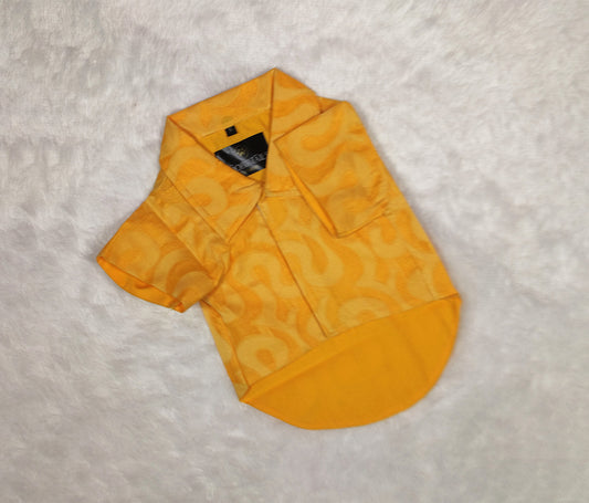 Kota Doria Yellow Shirt From Floobie Tails