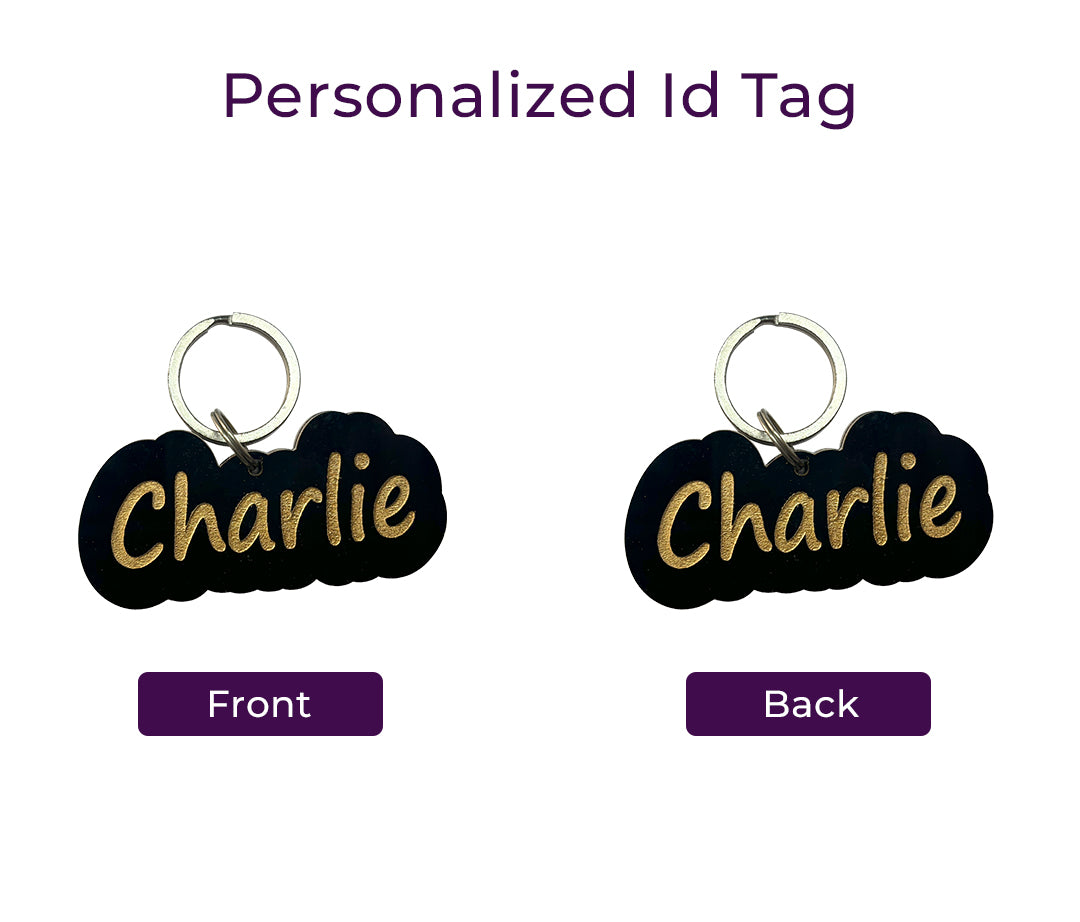 Personalized Custom Wooden Id Tags