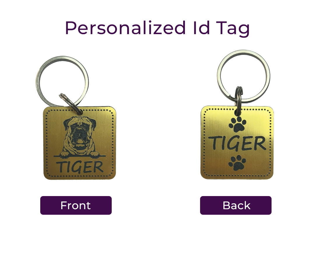 Personalized Custom Wooden Id Tags